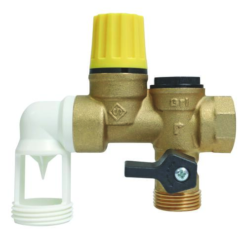 Groupe de sécurité coudé standard Téflon 20/27 NF - Somatherm